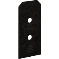 1PC Simpson Strong-Tie Outdoor Accents Avant Collection ZMAX, Black Post Base Side Plate
