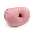 thumbnail image 1 of Cojín de cintura de oficina con hermoso cojín de felpa para glúteos, cojín de pedo doblado por la mitad, almohada de cojín de doble propósito, 1 of 6