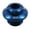 Blue, variant on Works Connection 24-385 Steering Stem Nut - Black