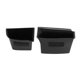 thumbnail image 5 of CAJA DE ALMACENAMIENTO DE LA PUERTA DEL LADO DEL AUTOMÓVIL, Decoración Resistente Interior de Goma de ABS 2 Piezas de Puertas de Agarre de 2 piezas de Reemplazo Negro para, 5 of 7