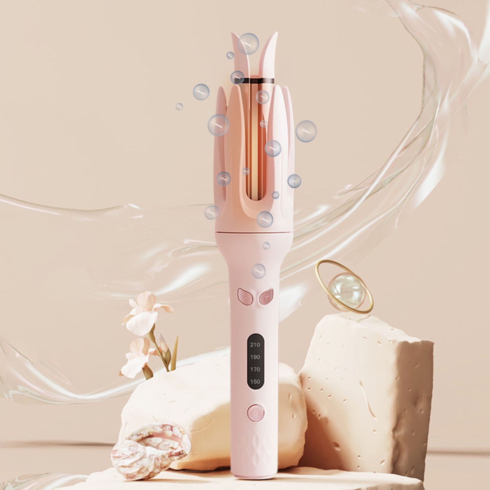 Fully Automatic Curling Stick No Harm to Hair Portable Lazy Electric Rotating Curling Stick Temperature Controlled Curler