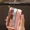 thumbnail image 5 of Automatic Portable Floss Pick Dispenser Floss Picks with Hygienic Sealed Design Floss Case Portable Refillable Holder for Travel Home Hotel Dinner, 5 of 9