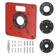 thumbnail image 1 of Amdohai Multifunctional Router Table Insert Plate Woodworking Benches Aluminium Wood Router Trimmer Models Engraving Machine, 1 of 5