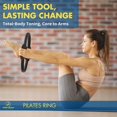 thumbnail image 2 of Kit de Pilates ProBody Pilates, aro de 14" y pelota de 23 cm, bandas, 2 of 8
