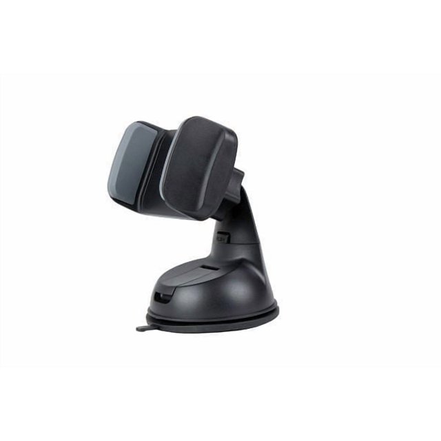 AutoDrive Black Dash & Window Mount Phone Holder, Versatile Design, Compatible with Most Smartphones