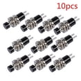 thumbnail image 1 of 10pcs mini lockless instantaneous contact switch mini switch ps-110 black, 1 of 10
