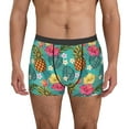 thumbnail image 1 of Fotbe Pineapple Calzoncillos Tipo Boxer con Bolsa de Soporte Total para Hombre, X-Temp Fresco, Transpirable y de Secado Rápido-XX-Large, 1 of 5