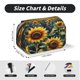 thumbnail image 5 of Easygdp Starry Sky Moon Sunflower para Estuche de Lápices con Tapa Flip, Suministros de Oficina y Universidad para Adolescentes y Adultos, 5 of 7