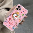 thumbnail image 5 of R-rainbow-Bonita funda de teléfono Brite para iPhone, 15, 14, 13, 12 Mini, 11 Pro, XS, Max, X, XR, SE, 6, 7, 8 Plus, funda de silicona suave, 5 of 5