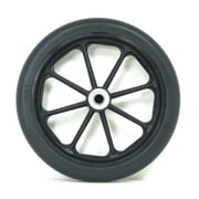 New Solutions CW151B25P 8 x 1 in. Caster Wheel 2.125 Hub with 0.44 Bearings for Wheelchair, Set of 2