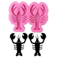 thumbnail image 3 of Milue Lobster Keychain Earrings Epoxy Resin Mold Jewelry Pendant Silicone Mould DIY Crafts Necklace Decorations Casting Tools, 3 of 7