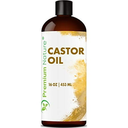 Castor Oil Pure Carrier Oil - Cold Pressed Castrol Oil for Essential ...