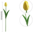 thumbnail image 2 of Fake Tulips Flowers,Yellow Real Touch Tulips Bouquet for Mothers Day,QZS Reusable Artificial Spring Flowers for Wedding,Party,Kitchen,Home, 2 of 6