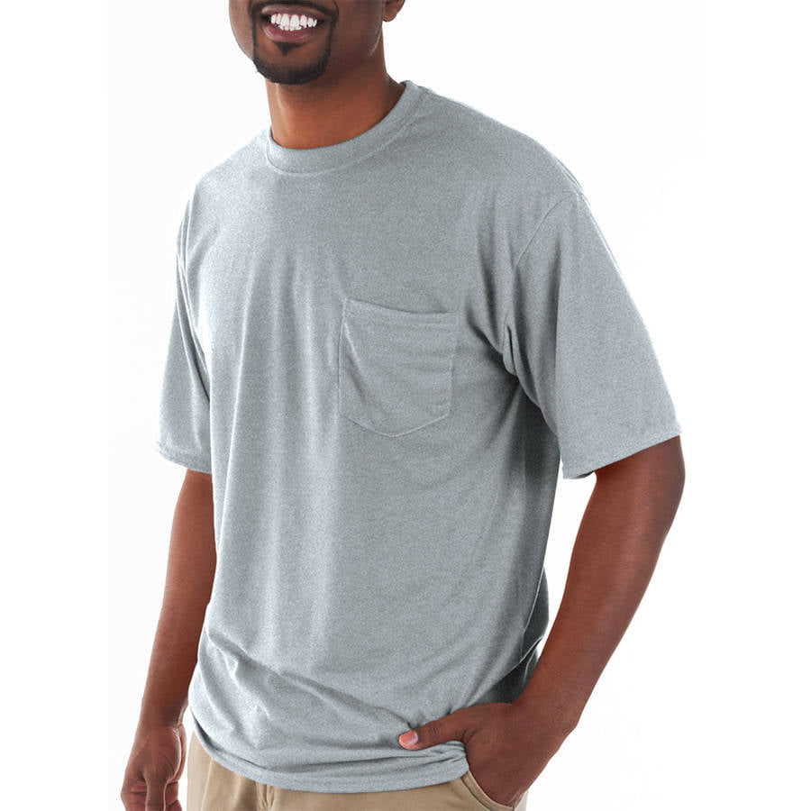 Men's Big & Tall 5XL Unbranded  Short Sleeve Crew Neck Tee Shirt  Heather 