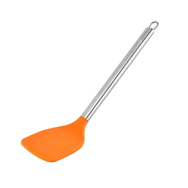 Bewildely Juego de utensilios de cocina de silicona resistentes al calor, herramientas de cocina antiadherentes, 1/3 Uds. Cocina y Comedor pala 2