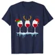 thumbnail image 3 of Camisetas navideñas de vino para mujer, ropa, camisetas divertidas de dibujos animados, camiseta de moda Kawaii, camisetas coreanas para mujer, camisetas navideñas para vino, 3 of 5