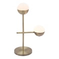 thumbnail image 2 of Zuo Modern 56050 Waterloo Table Lamp, White & Brushed Bronze, 2 of 6