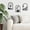 Color 4, variant on 3Pcs Metal Flowers Wall Decor with Screws Decorative Metal Flower Wall Art for Living Room Bedroom Bathroom Home Patio Balcony Kitchen