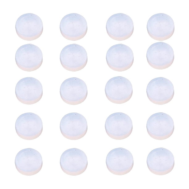 Almohadilla De Silicona Tapones de llave de flauta de agujero abierto de silicona 20 piezas para flauta principiante flautista blanco Ehuebsd Para Estrenar