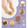 thumbnail image 4 of Baby Socks Toddlers Socks Baby Toddler Girls Boys Non Slip Grips Socks with Grippers Cotton Gifts Socks, 4 of 6