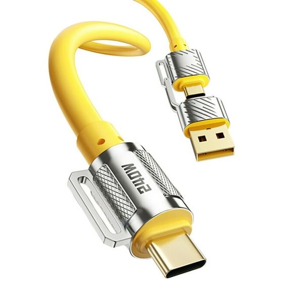 240W Usb Type C to USB C Charging Cord For Laptops Zinc Alloy & Silicone Construction Fast Charging Wide Compatibility