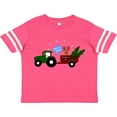thumbnail image 3 of Inktastic Plaid Christmas Tractor with Cute Reindeer Boys or Girls Toddler T-Shirt, 3 of 5
