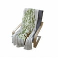 thumbnail image 4 of Tree Soft Flannel Fleece Throw Blanket, Fig Tree Illustration Full of Leaves Flora Themed Arrangement, Cozy Plush for Indoor and Outdoor Use, 60" x 80", Green Brown White, by Ambesonne, 4 of 6