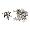 thumbnail image 3 of amagogo 6x20pcs 19mm Antique Star Shaped Rivets Stud Snap Buttons, 3 of 9