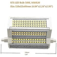 thumbnail image 3 of R7S LED Bulb 50W Warm Light Dimmable 3000k Double Ended J118 J Type 118mm 4.64 LED Floodlight 5000LM 500W Equivalent Halogen Street Light 20, 3 of 4