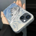 thumbnail image 3 of Butterfly Silver Glitter Aesthetic TPU Case Compatible with iPhone Case (iPhone 13 Pro), 3 of 6