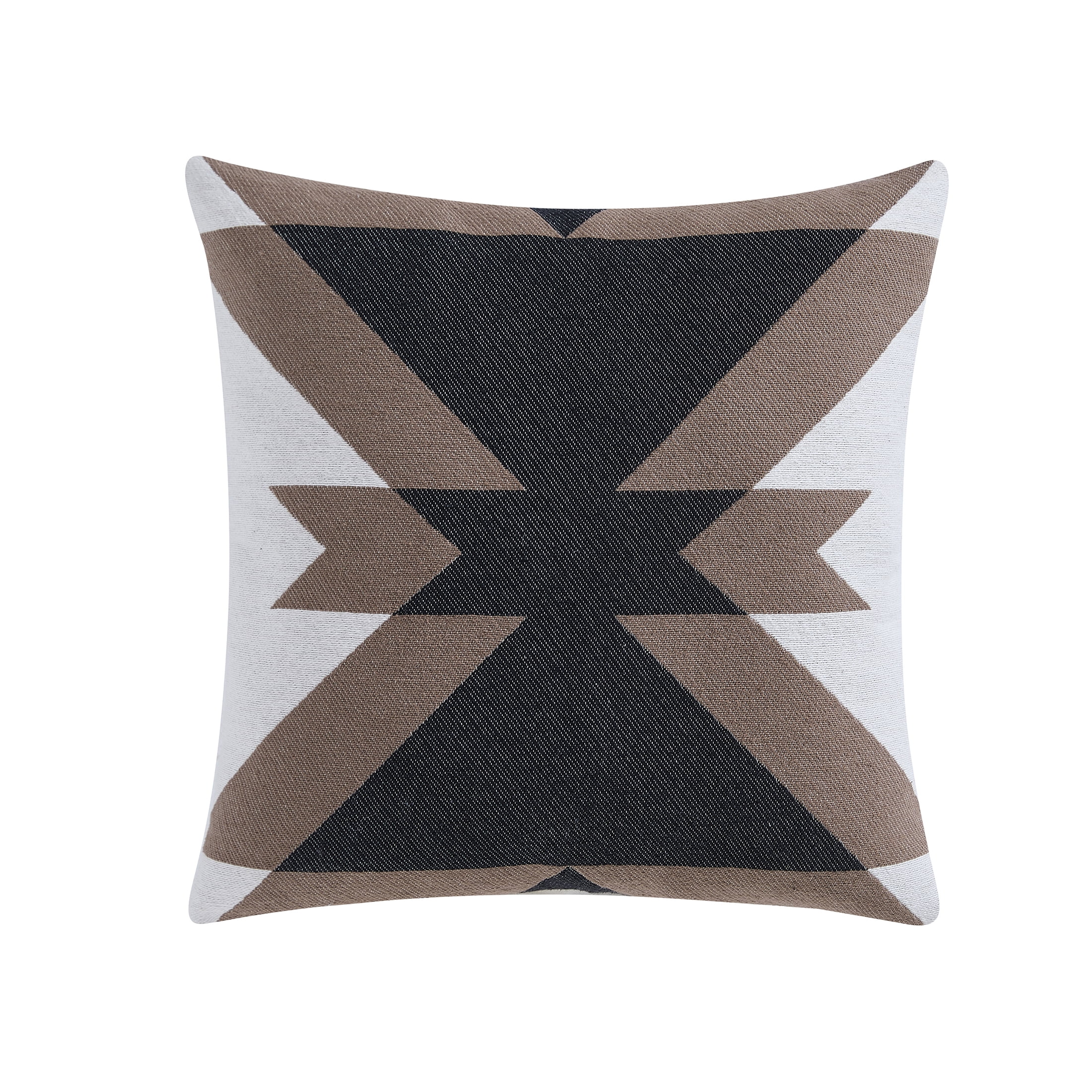 (2 pack) Mainstays 18" x 18" Multicolor Aztec Geometric Cotton Throw Pillow