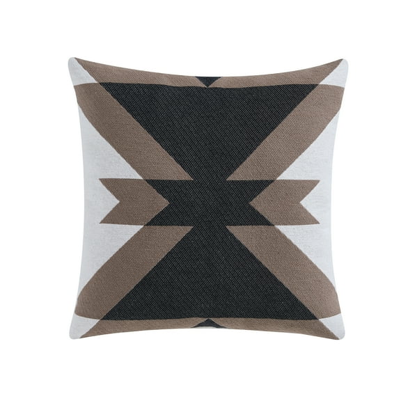 Mainstays 18" x 18" Multicolor Aztec Geometric Cotton Throw Pillow