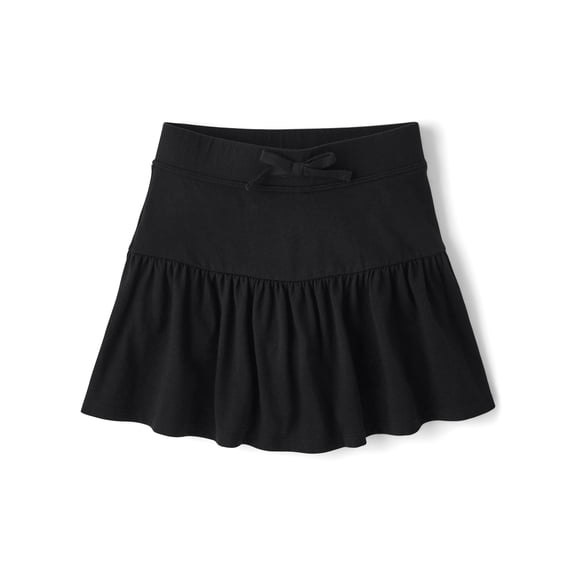 The Children's Place Girls Pull On Tiered Flutter Skort, Sizes XS-XXL