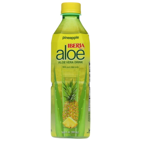 Iberia Refreshing Pineapple Aloe Vera Drink 16.9 fl oz