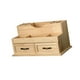 thumbnail image 5 of Organizador de maquillaje de madera para tocador con cajones Multi compartimres Organizador de mesa Caja de maquillaje para el dormitorio de baño, 5 of 9