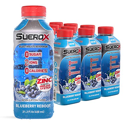 SUEROX Zero Sugar Electrolyte Drink for Hydration and Recovery