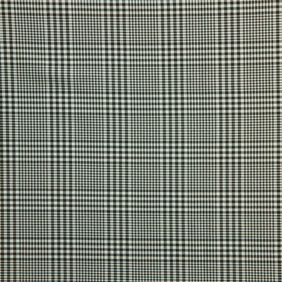 Zelouf Lily Plaid Seersucker Yarn Dye  , Sewing, DIY, Crafts Fabric by the Yard, Black/white, 3 Yard