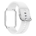 thumbnail image 6 of M Buder Watch Band with Case 20mm Waterproof Soft Silicone Adjustable Size Lightweight for OPPO Free White, 6 of 9