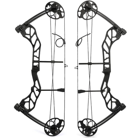 AMEYXGS E8 Compound Hunting Bow 31 ATA IBO 320 FPS 30-70 Lbs