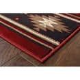 thumbnail image 2 of Oriental Weavers Tapis Tissé à la Machine Hudson 7'8" x 10'10" en Rouge, 2 of 2