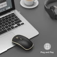 thumbnail image 2 of Mouse Inalámbrico JOYACCESS Portátil Silencioso 5 Niveles DPI Negro, 2 of 8