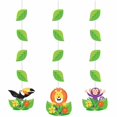 thumbnail image 1 of Creative Party - Decoración Colgante Diseño Corte Jungle Safari - Pack de 3 (Multicolor), 1 of 2