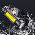 thumbnail image 2 of Mini potente faro LED XPE COB USB recargable faro antorcha lámparas Hugtrwg Para estrenar, 2 of 6