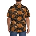 thumbnail image 3 of Kdxio Men's Hawaiian Shirt for Men Short Sleeve Shirt Halloween4 Summer Casual Holiday Beach Button Down T-Shirts, 3 of 5