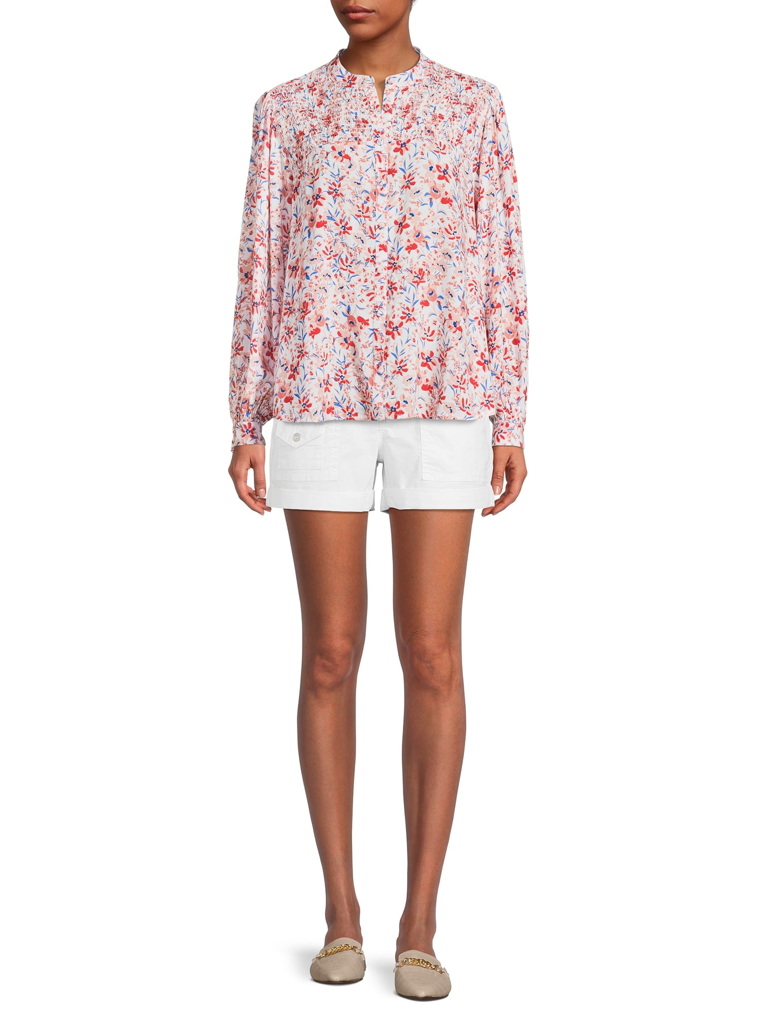 Time and Tru Women's Utility Shorts