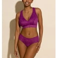 thumbnail image 3 of Cosabella Never Say Never CURVY Racie Racerback Bralette (NEVER1355),Large,Swiss Beet, 3 of 4