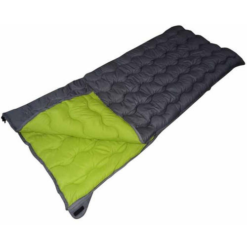 Ozark Trail 40F Mid Outdoor Comfort Sleeping Bag, Gray/Green