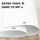 thumbnail image 4 of Cartulina Goefun de 110 libras, color blanco, 8,5 x 11 (300 g/m²), 100 hojas, 4 of 7