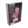 thumbnail image 2 of Brookstone Flamingo Neon Desk Light, 2 of 2