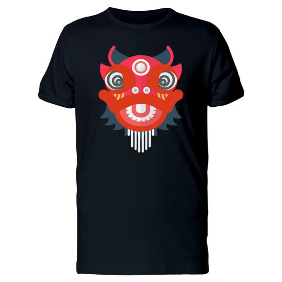 Chinese Red Lion Head Tee Men's -Image by Shutterstock